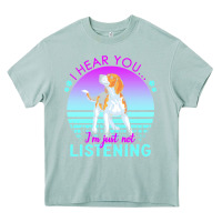 Beagle T  Shirt I Hear You I'm Just Not Listening Beagle Lover T  Shir Heavy Core Tee | Teevron