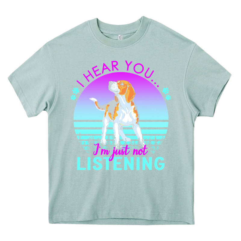 Beagle T  Shirt I Hear You I'm Just Not Listening Beagle Lover T  Shir Heavy Core Tee by linhVisuals | Teevron