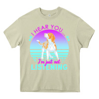 Mossy beagle t  shirt i hear you i'm just not listening beagle lover t  shir Heavy Core Tee - linhVisuals