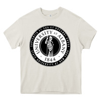 Cream University Albany Suny Heavy Core Tee - linhVisuals