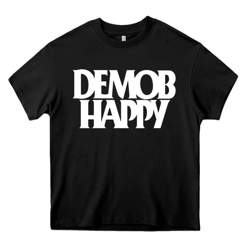 Demob Happy 1 Heavy Core Tee by linhVisuals | Teevron
