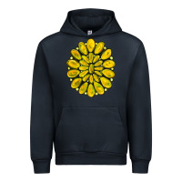 Navy yellow  gemstone jewelny Urban Hoodie - RanaPortraitStore