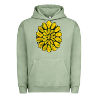 Pigment Oil Green yellow  gemstone jewelny Urban Hoodie - RanaPortraitStore