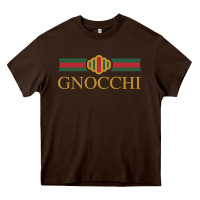 Chocolate Brown Gnocchi Classic Fashion Parody Pasta Noodles Italian Heavy Core Tee - linhVisuals