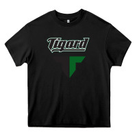 Black tigard high school Heavy Core Tee - linhVisuals