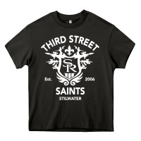 Asphalt saints row 3 tribute emblem Heavy Core Tee - linhVisuals