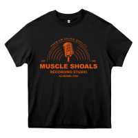 Black recording studio Heavy Core Tee - linhVisuals