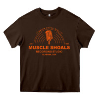 Chocolate Brown recording studio Heavy Core Tee - linhVisuals