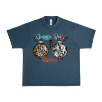 Midnight Navy Jingle Bell Rockin Urban Heavy Tee - CowhideDigitalArt