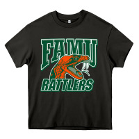 Asphalt FAMU RATTLERS Heavy Core Tee - linhVisuals