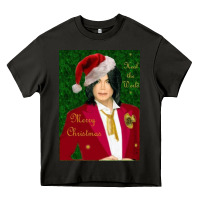 Asphalt merry christmas heal the world michael jackson Heavy Core Tee - linhVisuals