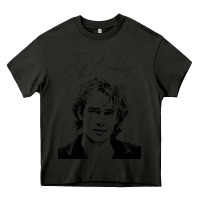 Asphalt jeff buckley 90s style fan art Heavy Core Tee - linhVisuals