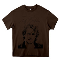 Chocolate Brown jeff buckley 90s style fan art Heavy Core Tee - linhVisuals
