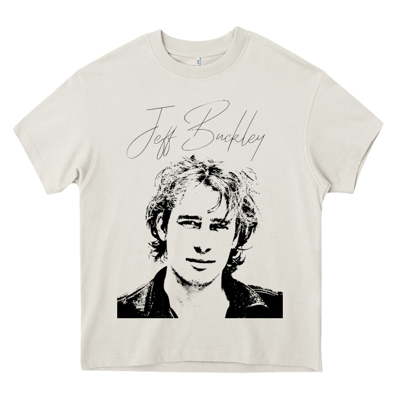 Jeff Buckley 90s Style Fan Art Heavy Core Tee by linhVisuals | Teevron