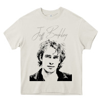 Cream jeff buckley 90s style fan art Heavy Core Tee - linhVisuals