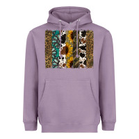 Lavender Western Brushstroke Heavyweight Hoodie - Jasminsmagicworld