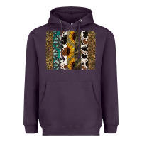 Plum Western Brushstroke Heavyweight Hoodie - Jasminsmagicworld