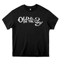 Black old and in the way musician Heavy Core Tee - linhVisuals