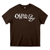 Chocolate Brown old and in the way musician Heavy Core Tee - linhVisuals