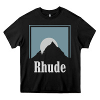 Black Rhude Adventure Heavy Core Tee - linhVisuals