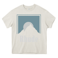 Cream Rhude Adventure Heavy Core Tee - linhVisuals