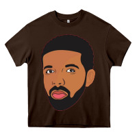 Chocolate Brown drak Heavy Core Tee - linhVisuals