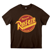 Chocolate Brown rust eze medicated toys kids Heavy Core Tee - linhVisuals