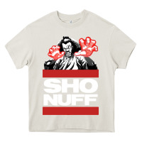 Cream sho nuff old school Heavy Core Tee - linhVisuals