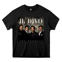 Black il divo album art Heavy Core Tee - linhVisuals