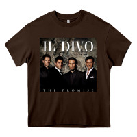 Chocolate Brown il divo album art Heavy Core Tee - linhVisuals