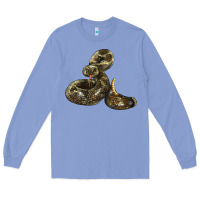 Colony Blue Rattlesnake Long Sleeve Tee - LillyAllenDesigns