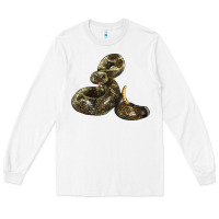 White Rattlesnake Long Sleeve Tee - LillyAllenDesigns