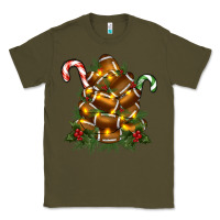 Army Green football tree christmas Classic Tee - RanaPortraitStore