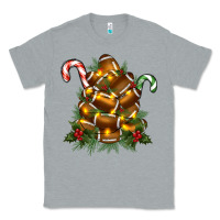 Heather Grey football tree christmas Classic Tee - RanaPortraitStore