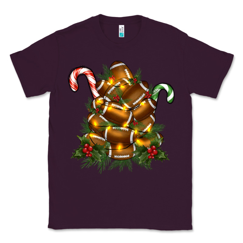 Football Tree Christmas Classic Tee by RanaPortraitStore | Teevron