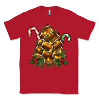 Red football tree christmas Classic Tee - RanaPortraitStore
