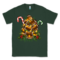 Sports Green football tree christmas Classic Tee - RanaPortraitStore