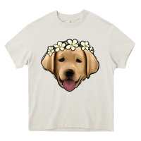 Cream Labrador Heavy Core Tee - Jasminsmagicworld