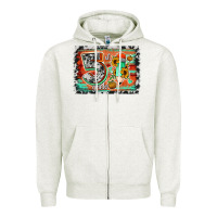Oatmeal Heather western back to school 5th grade 2 Zipper Hoodie - Jasminsmagicworld