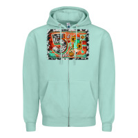 Seafoam western back to school 5th grade 2 Zipper Hoodie - Jasminsmagicworld