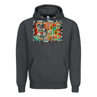 Smoke western back to school 5th grade 2 Zipper Hoodie - Jasminsmagicworld