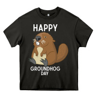 Asphalt happy groundhog day respect the shadow funny spring prediction holiday Heavy Core Tee - linhVisuals