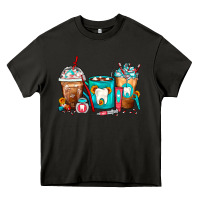 Asphalt Dentist Coffee Cups Heavy Core Tee - FaDigitalArtStudio