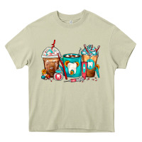 Mossy Dentist Coffee Cups Heavy Core Tee - FaDigitalArtStudio