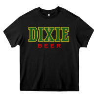 Black Dixie Beer Heavy Core Tee - linhVisuals