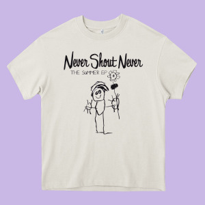 Never Shout Never Heavy Core Tee Designed By Linhvisuals