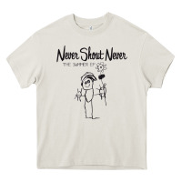 Cream Never SHOUT Never Heavy Core Tee - linhVisuals