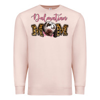 Pale Pink Dalmatian Mom Premium Sweatshirt - Jasminsmagicworld