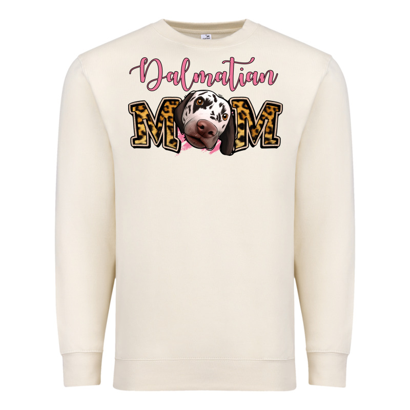 Dalmatian Mom Premium Sweatshirt by Jasminsmagicworld | Teevron