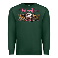 Sports Green Dalmatian Mom Premium Sweatshirt - Jasminsmagicworld